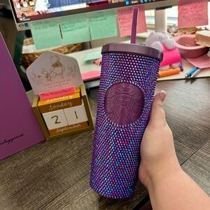 Starbucks Grape Bliss Tumbler with Straw Venti